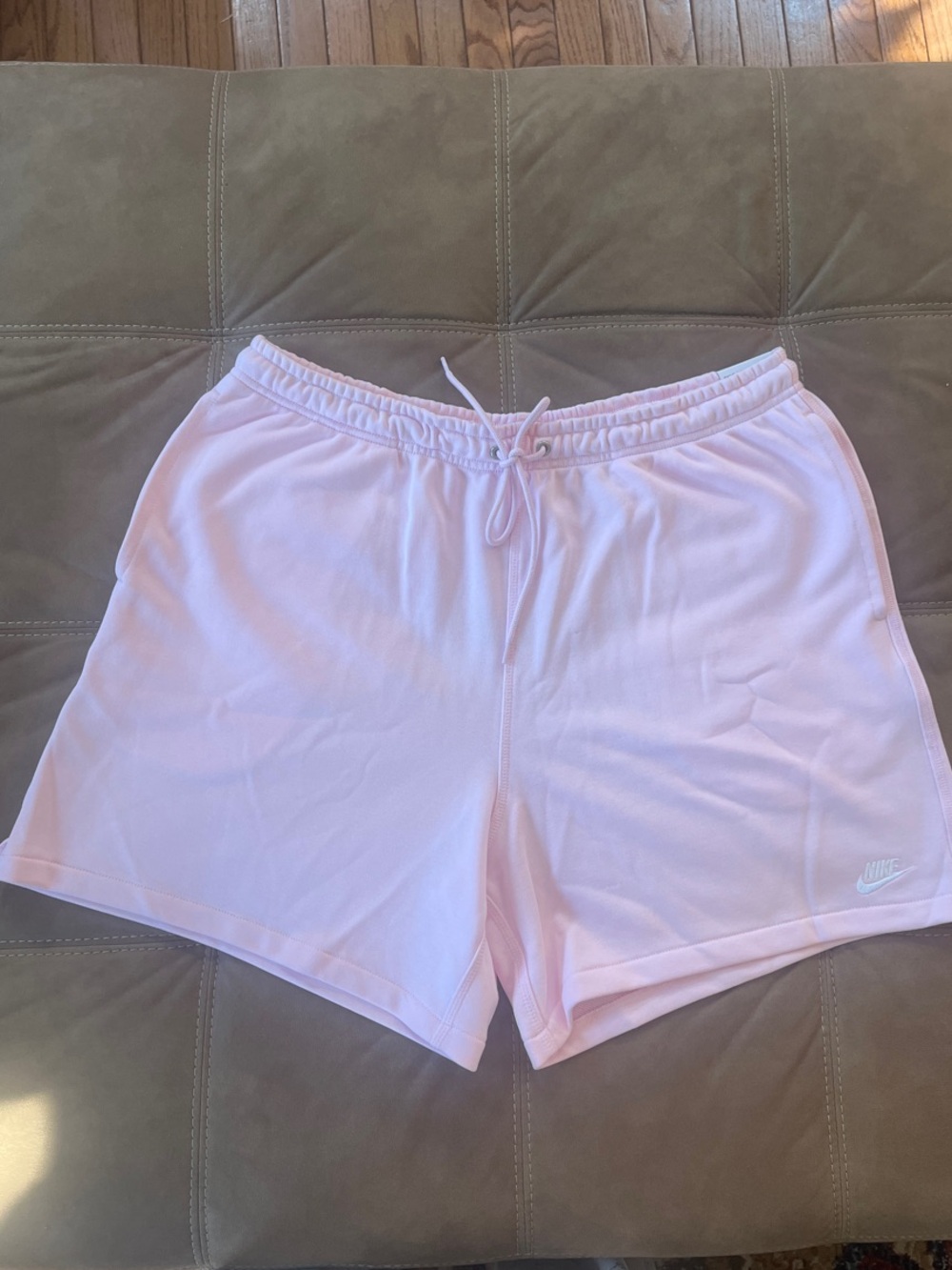Nike Light Pink Men’s Athletic Drawstring Shorts